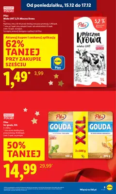 Lidl - gazetka promocyjna Oferta od poniedziałku od poniedziałku 15.12 do środy 17.12 - strona 9