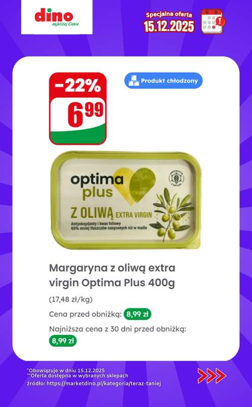 Dino - gazetka promocyjna Specjalna oferta na 15.12.2025 - promocje spoza gazetki od poniedziałku 15.12 do poniedziałku 15.12 - strona 7