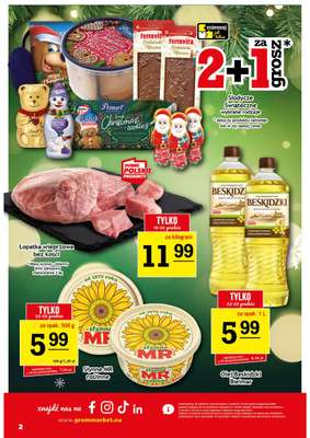 Gram Market - gazetka promocyjna Gazetka od środy 17.12 do wtorku 23.12 - strona 2