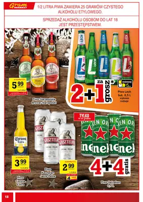 Gram Market - gazetka promocyjna Gazetka od środy 17.12 do wtorku 23.12 - strona 13