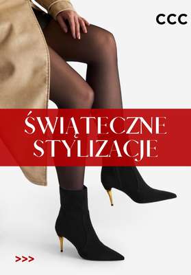 CCC - gazetka promocyjna Świąteczne stylizacje od poniedziałku 15.12 