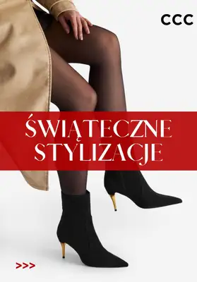 CCC - gazetka promocyjna Świąteczne stylizacje od poniedziałku 15.12 