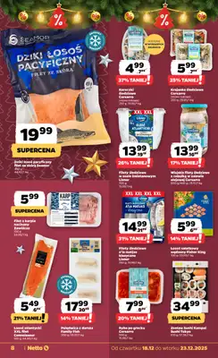 Netto - gazetka promocyjna Gazetka Spożywcza od czwartku 18.12 do wtorku 23.12 - strona 8