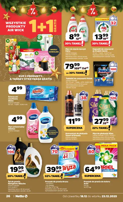 Netto - gazetka promocyjna Gazetka Spożywcza od czwartku 18.12 do wtorku 23.12 - strona 26