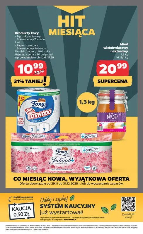 Netto - gazetka promocyjna Gazetka Spożywcza od czwartku 18.12 do wtorku 23.12 - strona 28