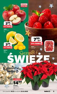 Netto - gazetka promocyjna Gazetka Spożywcza od czwartku 18.12 do wtorku 23.12 - strona 5
