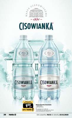 Netto - gazetka promocyjna Gazetka Spożywcza od czwartku 18.12 do wtorku 23.12 - strona 20