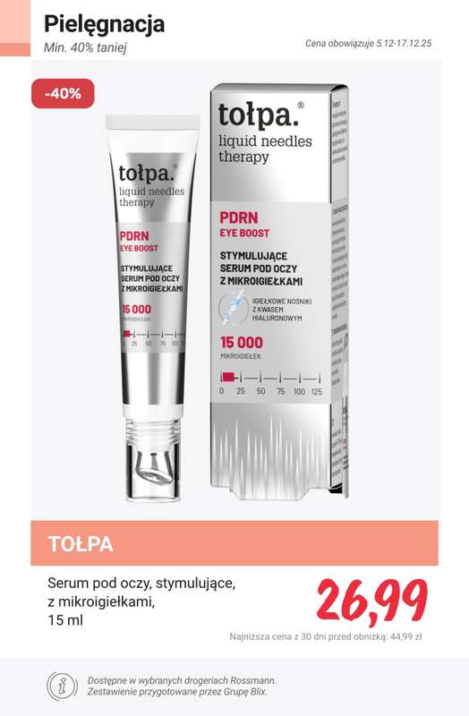 Rossmann - gazetka promocyjna Minimum 40% TANIEJ od poniedziałku 15.12  - strona 5