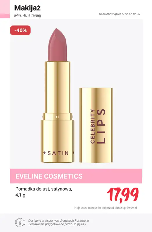 Rossmann - gazetka promocyjna Minimum 40% TANIEJ od poniedziałku 15.12  - strona 8