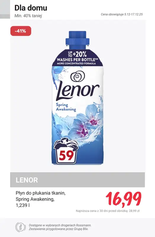 Rossmann - gazetka promocyjna Minimum 40% TANIEJ od poniedziałku 15.12  - strona 15