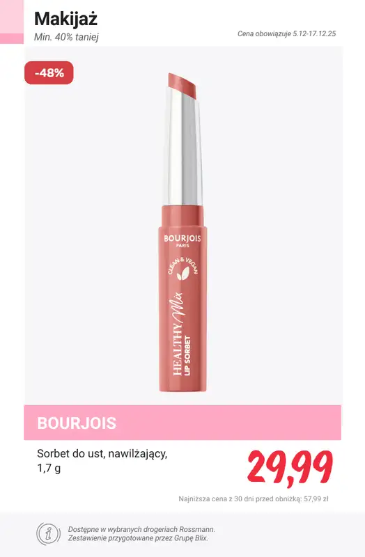 Rossmann - gazetka promocyjna Minimum 40% TANIEJ od poniedziałku 15.12  - strona 10