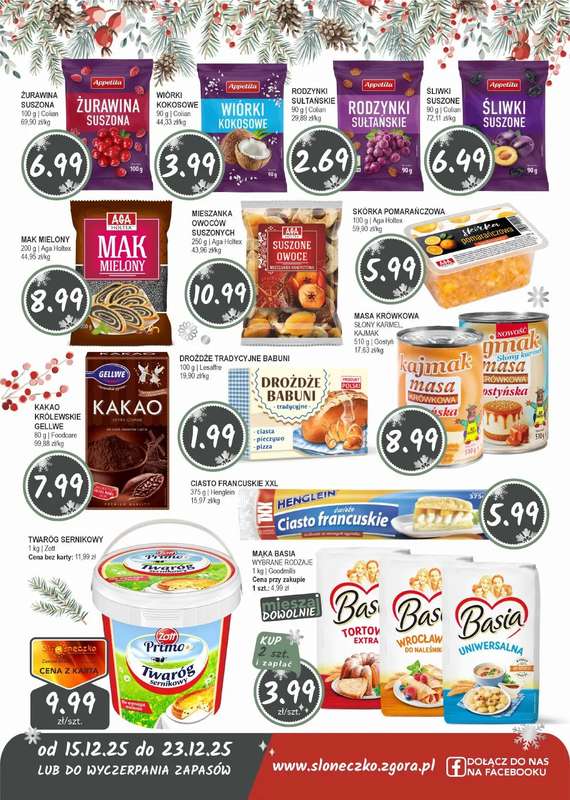 Słoneczko - gazetka promocyjna Gazetka od poniedziałku 15.12 do wtorku 23.12 - strona 4
