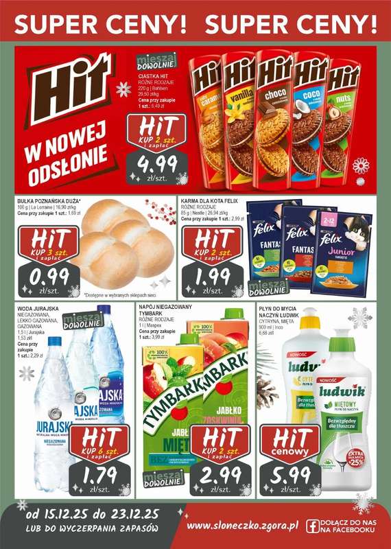 Słoneczko - gazetka promocyjna Gazetka od poniedziałku 15.12 do wtorku 23.12 - strona 9