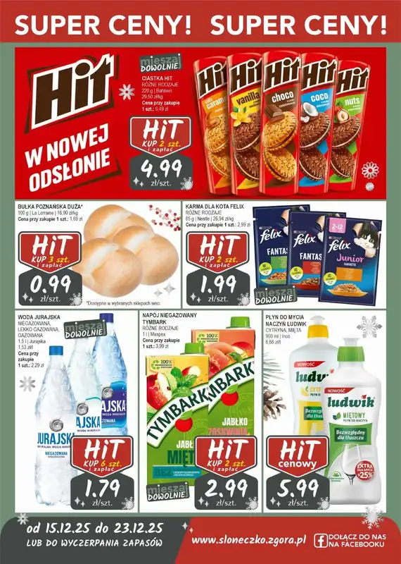 Słoneczko - gazetka promocyjna Gazetka od poniedziałku 15.12 do wtorku 23.12 - strona 9