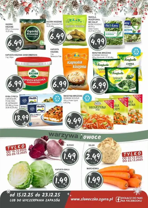 Słoneczko - gazetka promocyjna Gazetka od poniedziałku 15.12 do wtorku 23.12 - strona 11