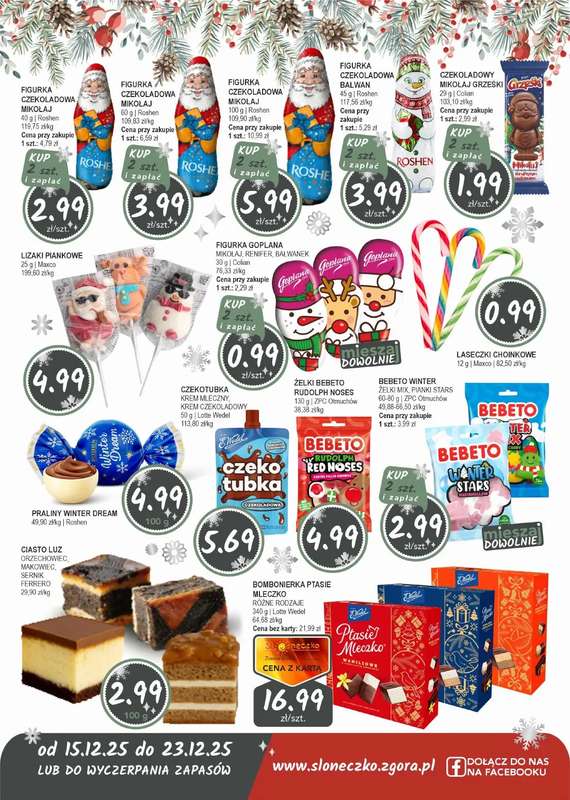 Słoneczko - gazetka promocyjna Gazetka od poniedziałku 15.12 do wtorku 23.12 - strona 12