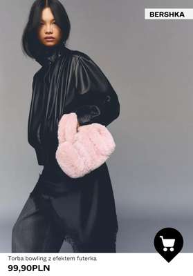 Torba bowling z efektem futerka