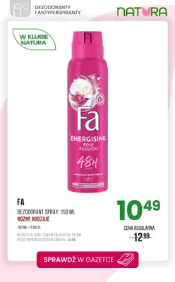 Drogerie Natura - gazetka promocyjna Dezodoranty i antyperspiranty - już od 10,49 zł! od poniedziałku 15.12 do piątku 26.12 - strona 5