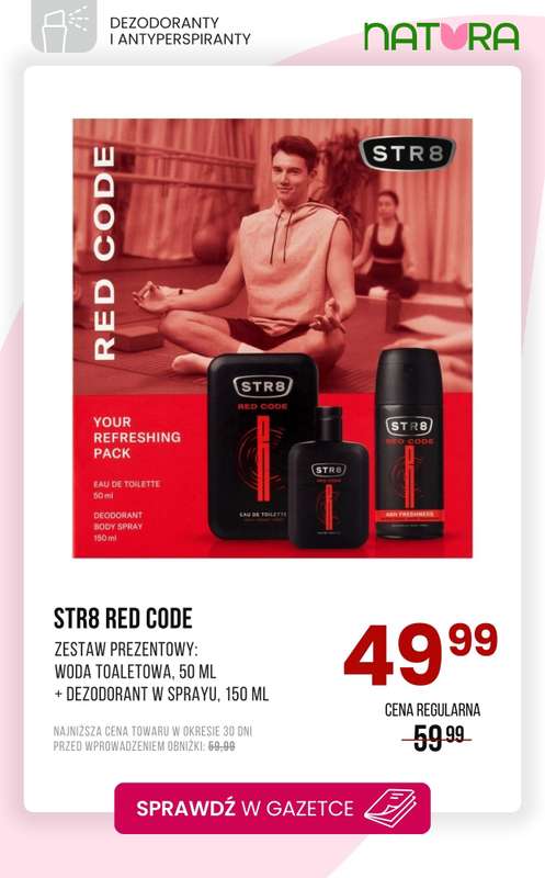 Drogerie Natura - gazetka promocyjna Dezodoranty i antyperspiranty - już od 10,49 zł! od poniedziałku 15.12 do piątku 26.12 - strona 9