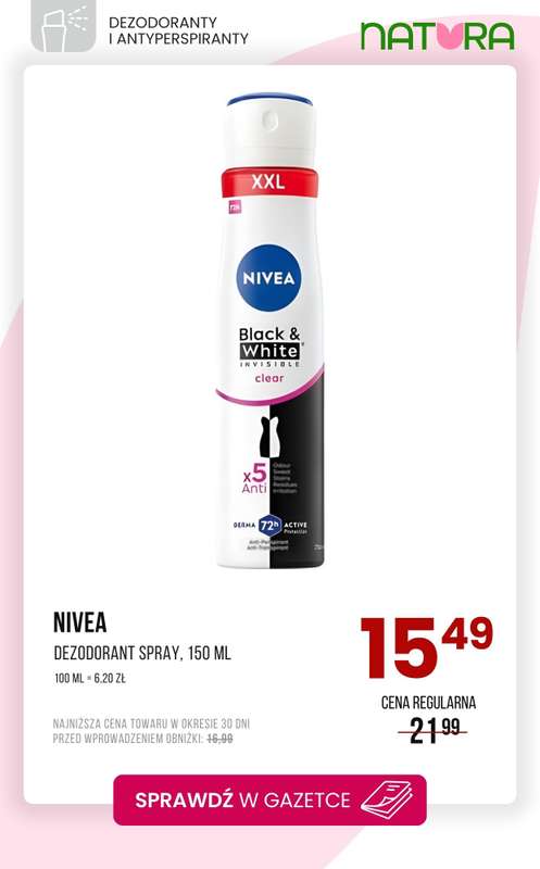 Drogerie Natura - gazetka promocyjna Dezodoranty i antyperspiranty - już od 10,49 zł! od poniedziałku 15.12 do piątku 26.12 - strona 2