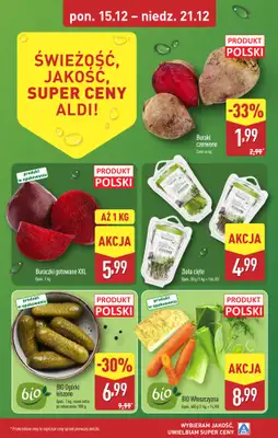 Aldi - gazetka promocyjna Farmer Aldik poleca! od poniedziałku 15.12 do niedzieli 21.12 - strona 5
