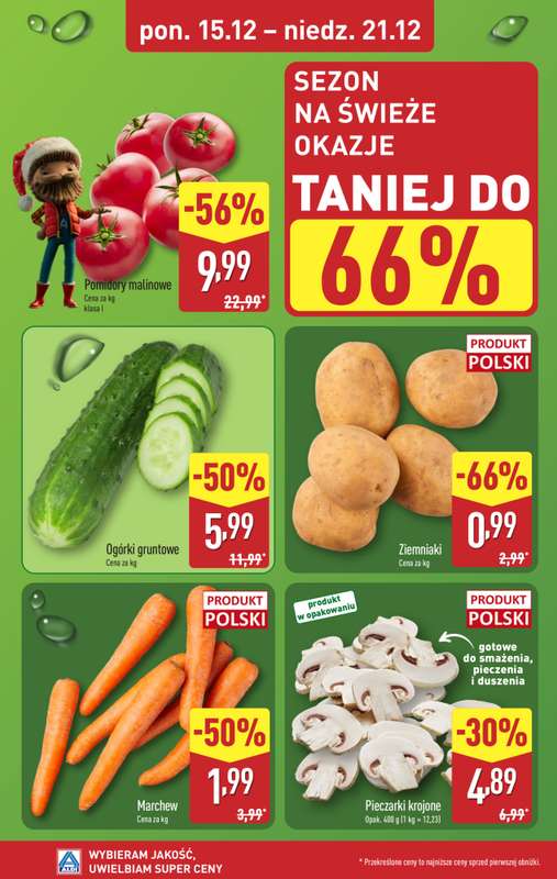 Aldi - gazetka promocyjna Farmer Aldik poleca! od poniedziałku 15.12 do niedzieli 21.12 - strona 2