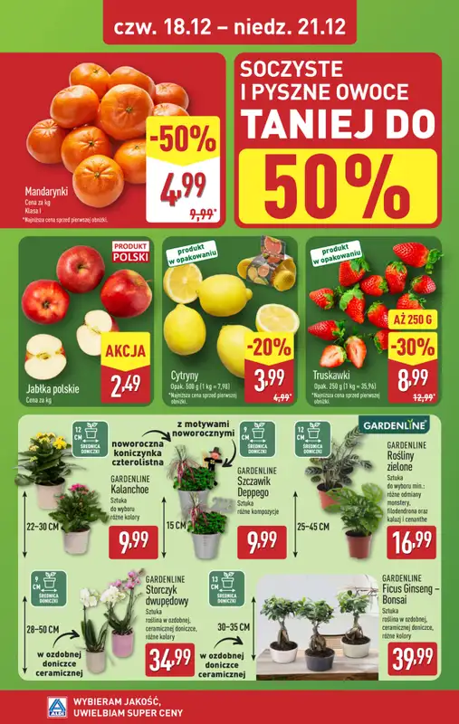 Aldi - gazetka promocyjna Farmer Aldik poleca! od poniedziałku 15.12 do niedzieli 21.12 - strona 8