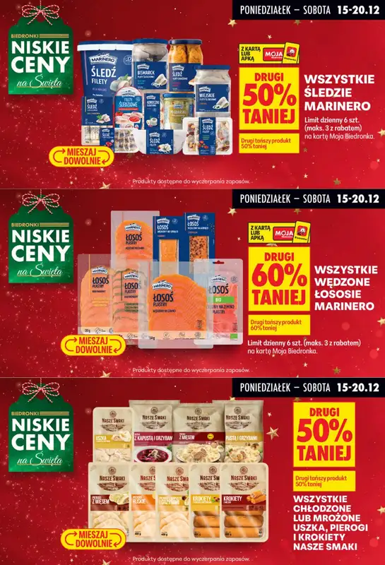 Biedronka - gazetka promocyjna Biedronkowe oszczędności od poniedziałku 15.12 do środy 17.12 - strona 8