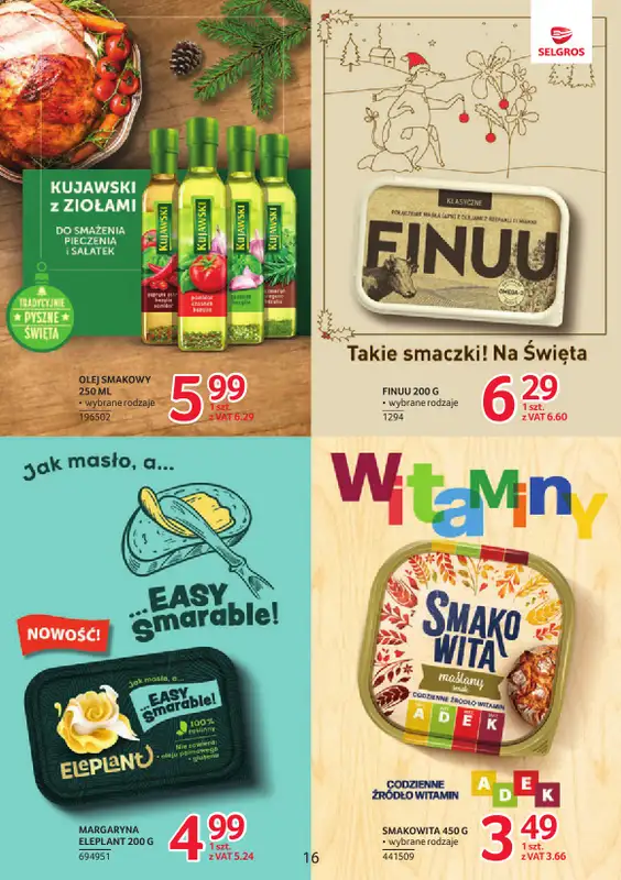 Selgros - gazetka promocyjna Katalog Markowe Produkty od czwartku 18.12 do środy 31.12 - strona 16