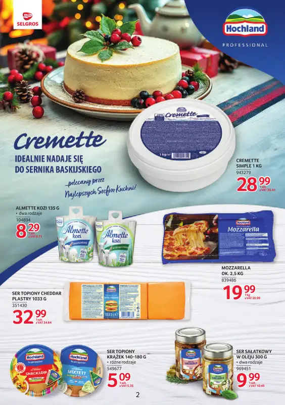 Selgros - gazetka promocyjna Katalog Markowe Produkty od czwartku 18.12 do środy 31.12 - strona 2