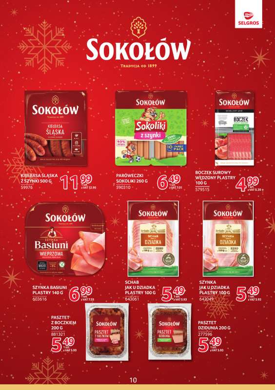 Selgros - gazetka promocyjna Katalog Markowe Produkty od czwartku 18.12 do środy 31.12 - strona 10