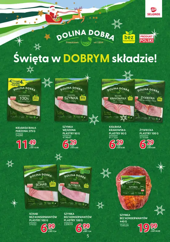 Selgros - gazetka promocyjna Katalog Markowe Produkty od czwartku 18.12 do środy 31.12 - strona 5