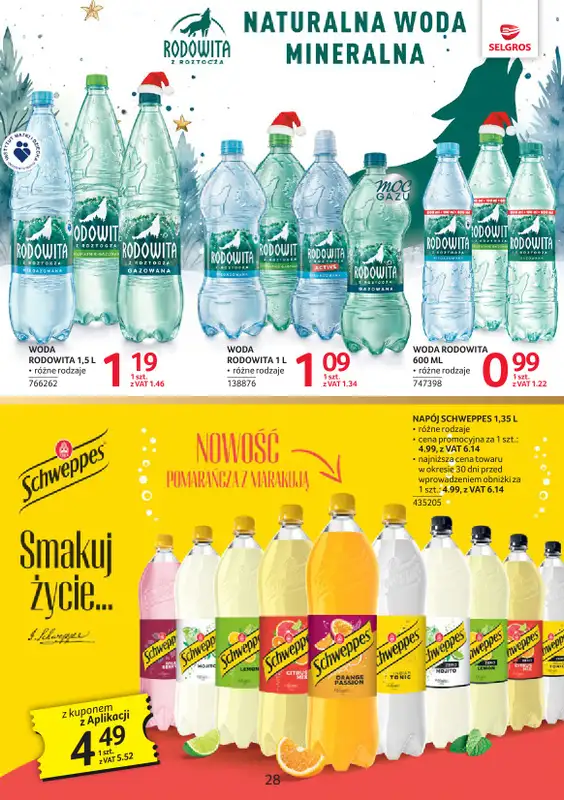 Selgros - gazetka promocyjna Katalog Markowe Produkty od czwartku 18.12 do środy 31.12 - strona 28