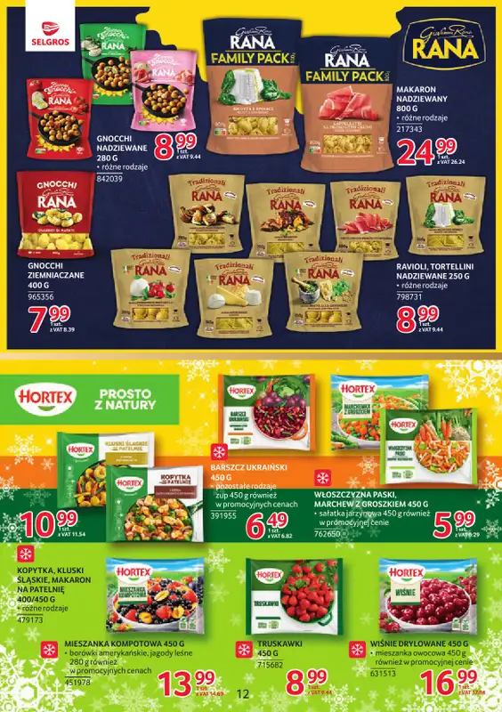 Selgros - gazetka promocyjna Katalog Markowe Produkty od czwartku 18.12 do środy 31.12 - strona 12
