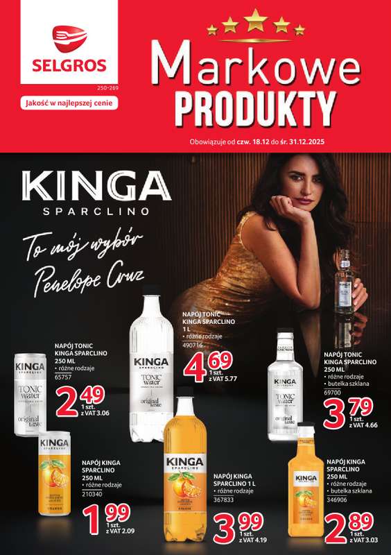 Selgros - gazetka promocyjna Katalog Markowe Produkty od czwartku 18.12 do środy 31.12
