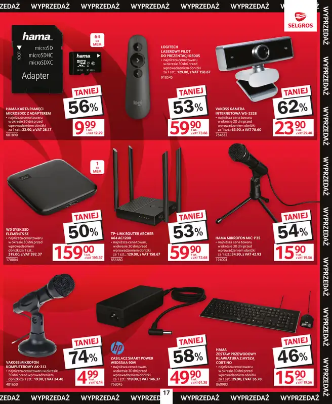 Selgros - gazetka promocyjna Katalog Świąteczna Wyprzedaż od czwartku 18.12 do środy 31.12 - strona 17