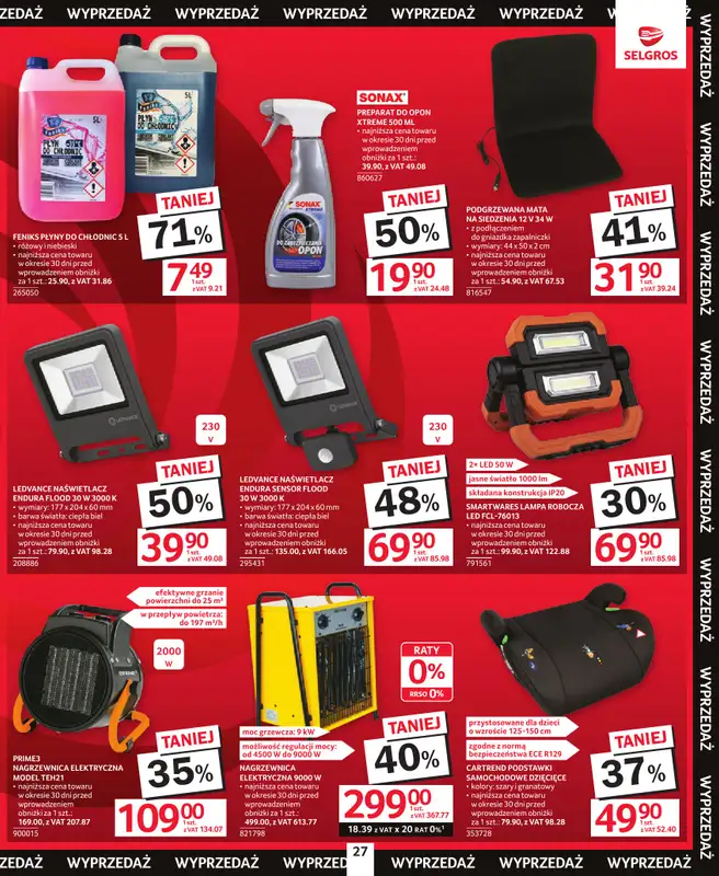 Selgros - gazetka promocyjna Katalog Świąteczna Wyprzedaż od czwartku 18.12 do środy 31.12 - strona 27