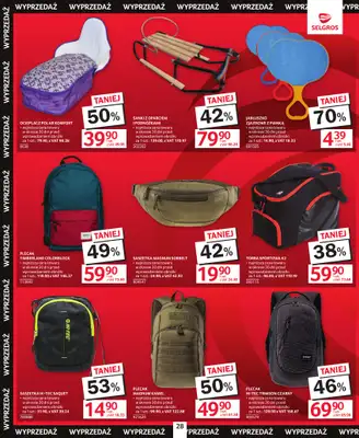 Selgros - gazetka promocyjna Katalog Świąteczna Wyprzedaż od czwartku 18.12 do środy 31.12 - strona 28