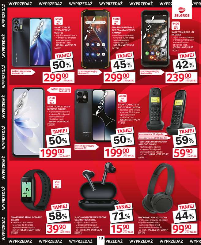 Selgros - gazetka promocyjna Katalog Świąteczna Wyprzedaż od czwartku 18.12 do środy 31.12 - strona 18