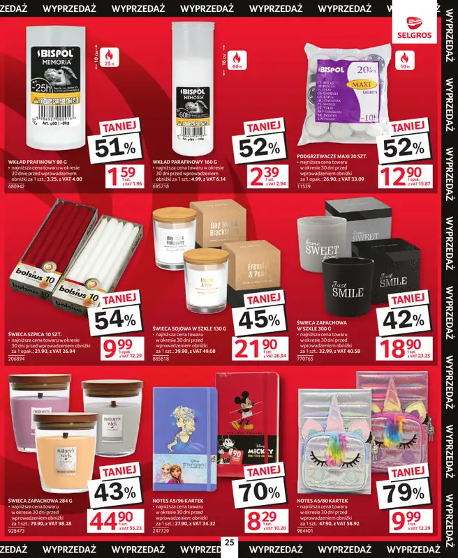 Selgros - gazetka promocyjna Katalog Świąteczna Wyprzedaż od czwartku 18.12 do środy 31.12 - strona 25