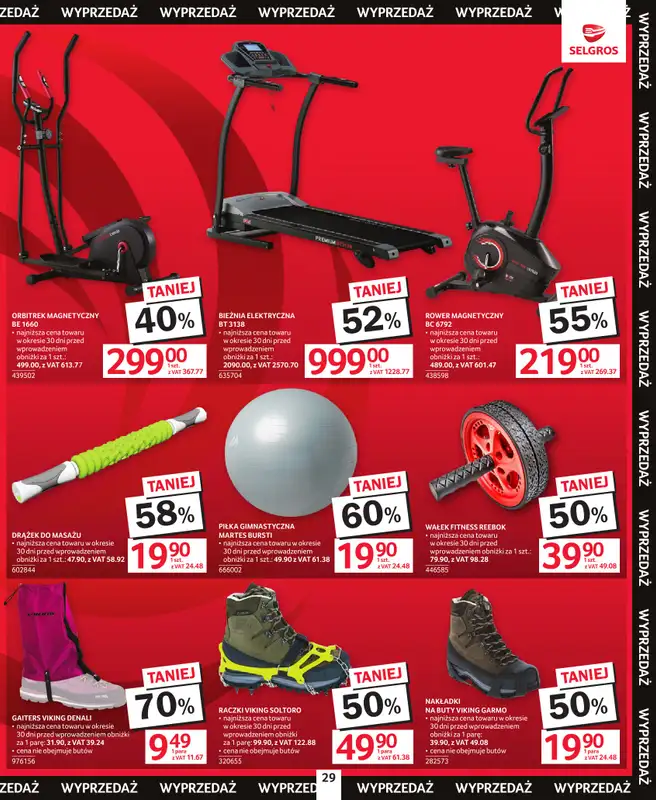 Selgros - gazetka promocyjna Katalog Świąteczna Wyprzedaż od czwartku 18.12 do środy 31.12 - strona 29