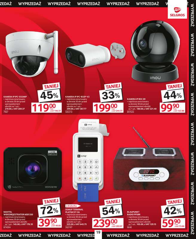 Selgros - gazetka promocyjna Katalog Świąteczna Wyprzedaż od czwartku 18.12 do środy 31.12 - strona 19