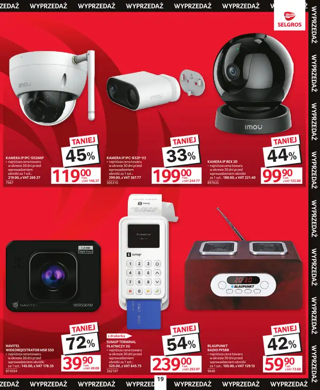 Selgros - gazetka promocyjna Katalog Świąteczna Wyprzedaż od czwartku 18.12 do środy 31.12 - strona 19
