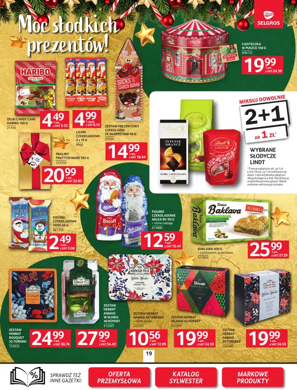 Selgros - gazetka promocyjna Oferta spożywcza od czwartku 18.12 do środy 31.12 - strona 19