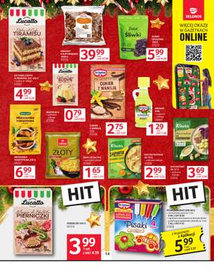 Selgros - gazetka promocyjna Oferta spożywcza od czwartku 18.12 do środy 31.12 - strona 14