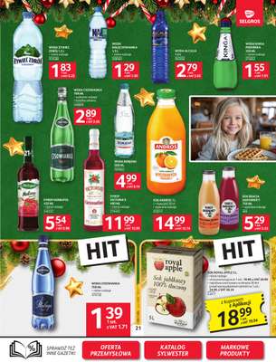Selgros - gazetka promocyjna Oferta spożywcza od czwartku 18.12 do środy 31.12 - strona 21