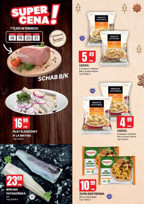 Chorten - gazetka promocyjna Gazetka Dolny Śląsk, Wielkopolska, Zach-pom, Lubuskie Market od czwartku 18.12 do niedzieli 28.12 - strona 2