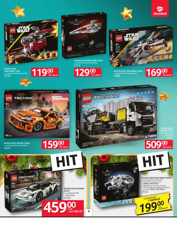 Selgros - gazetka promocyjna Oferta przemysłowa od czwartku 18.12 do środy 31.12 - strona 4
