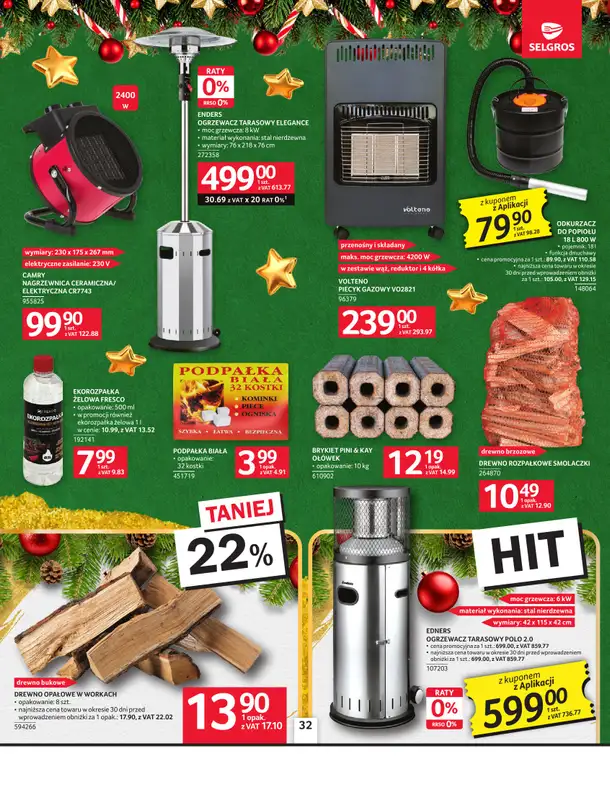 Selgros - gazetka promocyjna Oferta przemysłowa od czwartku 18.12 do środy 31.12 - strona 32