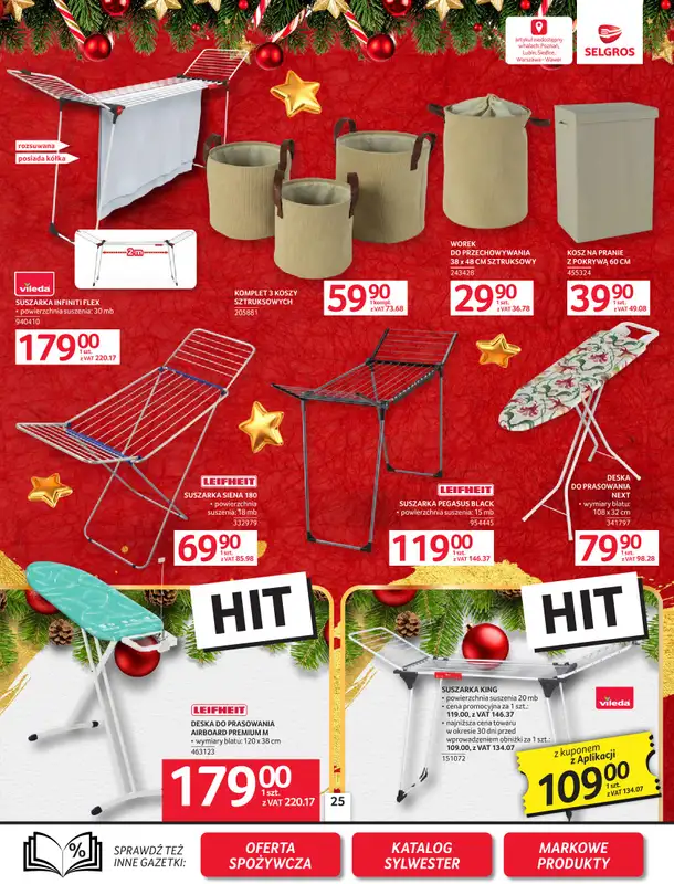 Selgros - gazetka promocyjna Oferta przemysłowa od czwartku 18.12 do środy 31.12 - strona 25